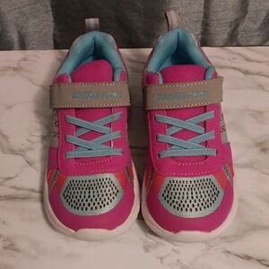 Dream Pals Kids' Pink & Teal Hook-and-Loop Sneakers